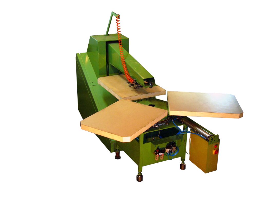 flat screen printing machine with index table